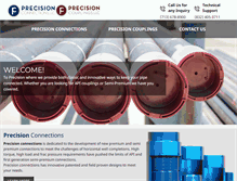 Tablet Screenshot of precision-llc.com